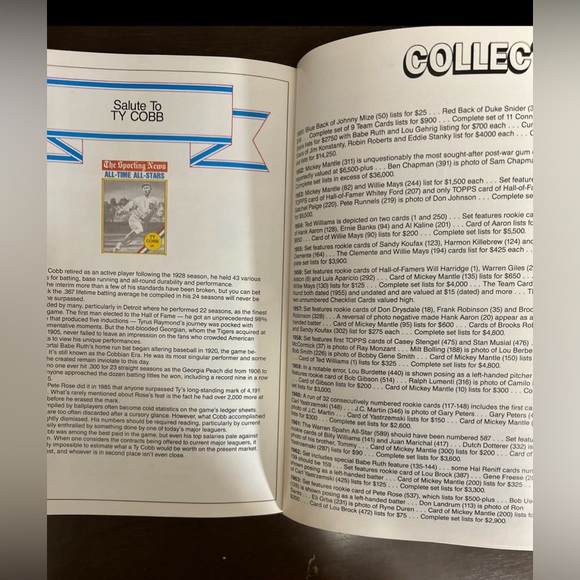 🛍️FOUR 4 THIRTY🛍️ Topps Baseball Cards Of The Detroit Tigers 1952-1988 Paperback - Picture 12 of 14